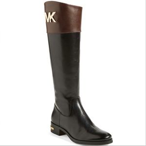 Michael Kors "Hayley" Leather Boots
